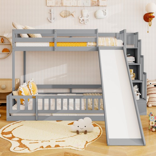 Twin over full - full, bunk