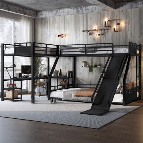 Shaped metal bunk - bunk, top
