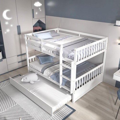 Full over bunk bed - bed, with
