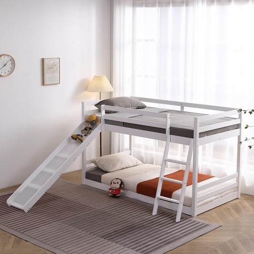 Twin over bunk bed - bed, w/