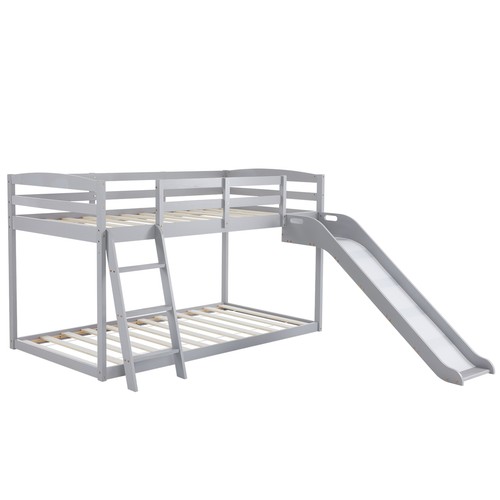 Low bunk bed twin over - bunk,