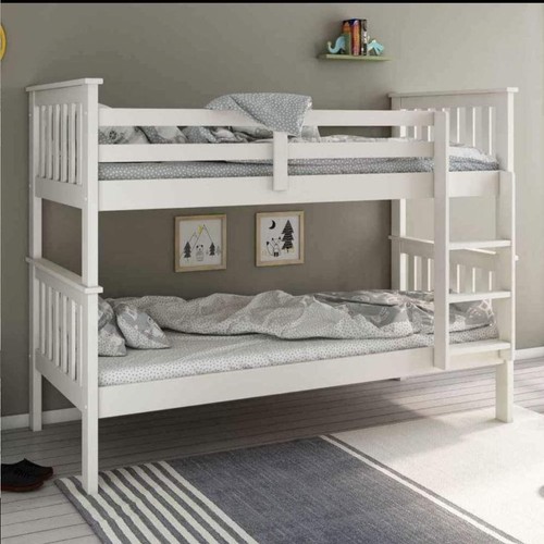 Double bunk bed with - bunk,