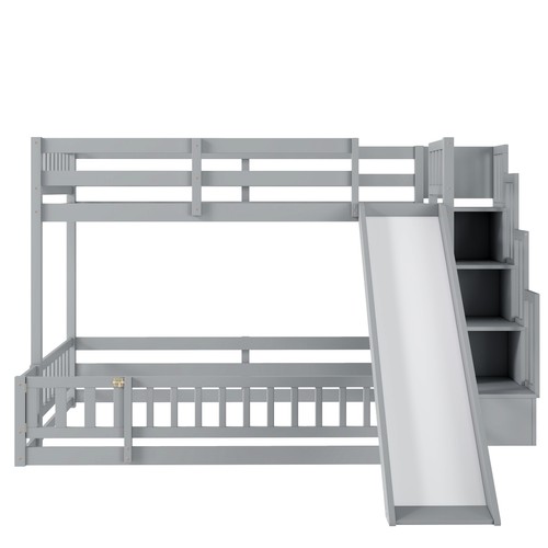 Twin over full bunk - twin, bed