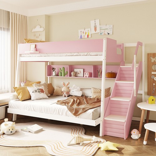 Full over queen bunk - over, bed