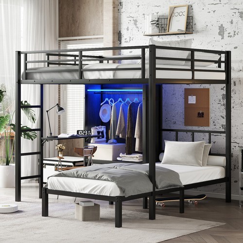 Bunk bed full - twin, w/