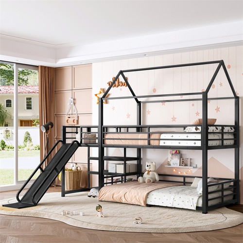 Metal twin over - twin, bed