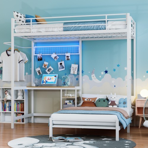 Bunk bed with ladder - bunk,