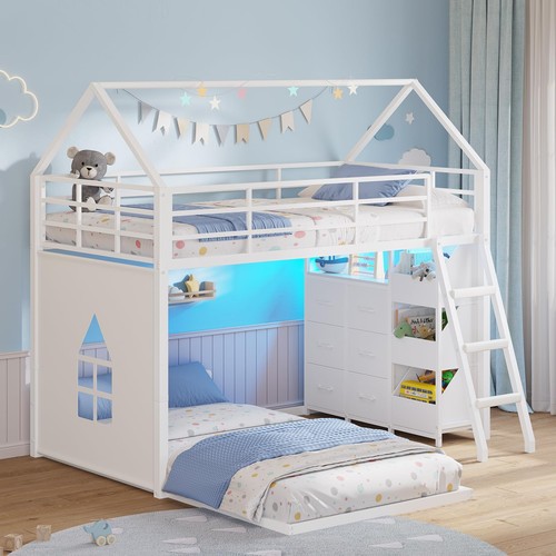 Hasuit bunk bed - bed, twin