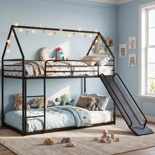 Twin over bunk - bed, with