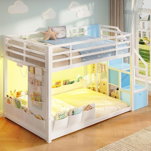 Low bunk bed twin - low,