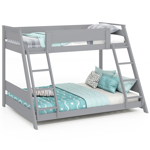 Gymax single over double bunk - gymax,