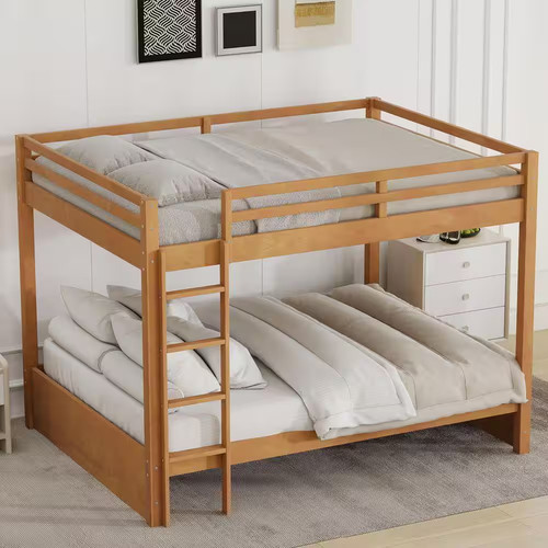 Wood color queen size - queen,