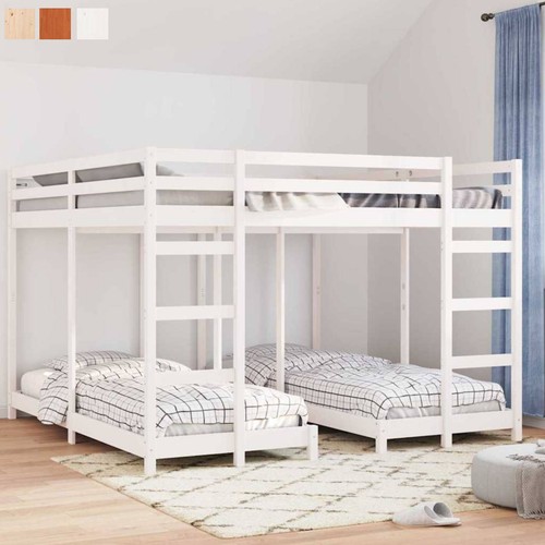 Triple bunk beds solid - beds,
