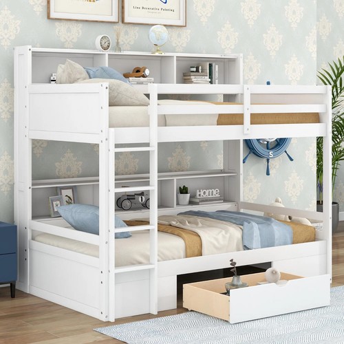 Modern solid wood twin - solid,