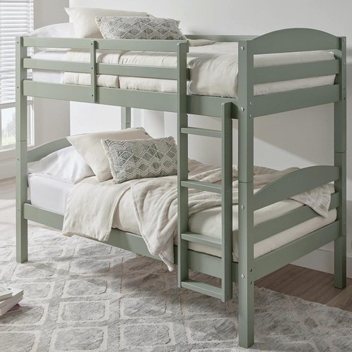 Sage green twin - green, over