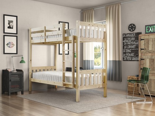 3ft single size solid pine - solid,