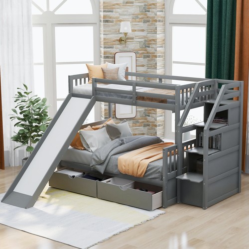 Twin over full bunk bed - twin,