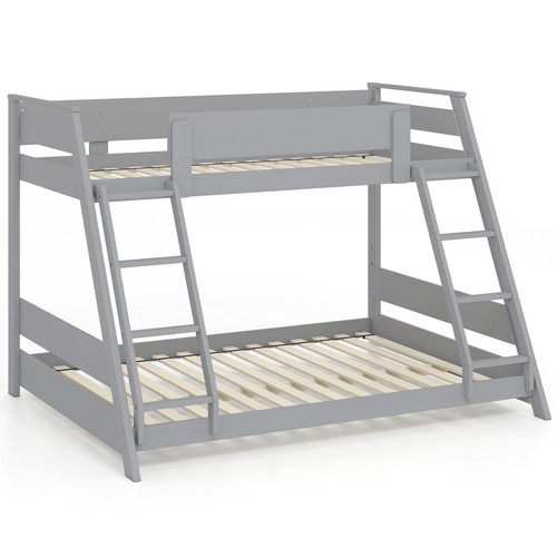 Single over double bunk bed - over,